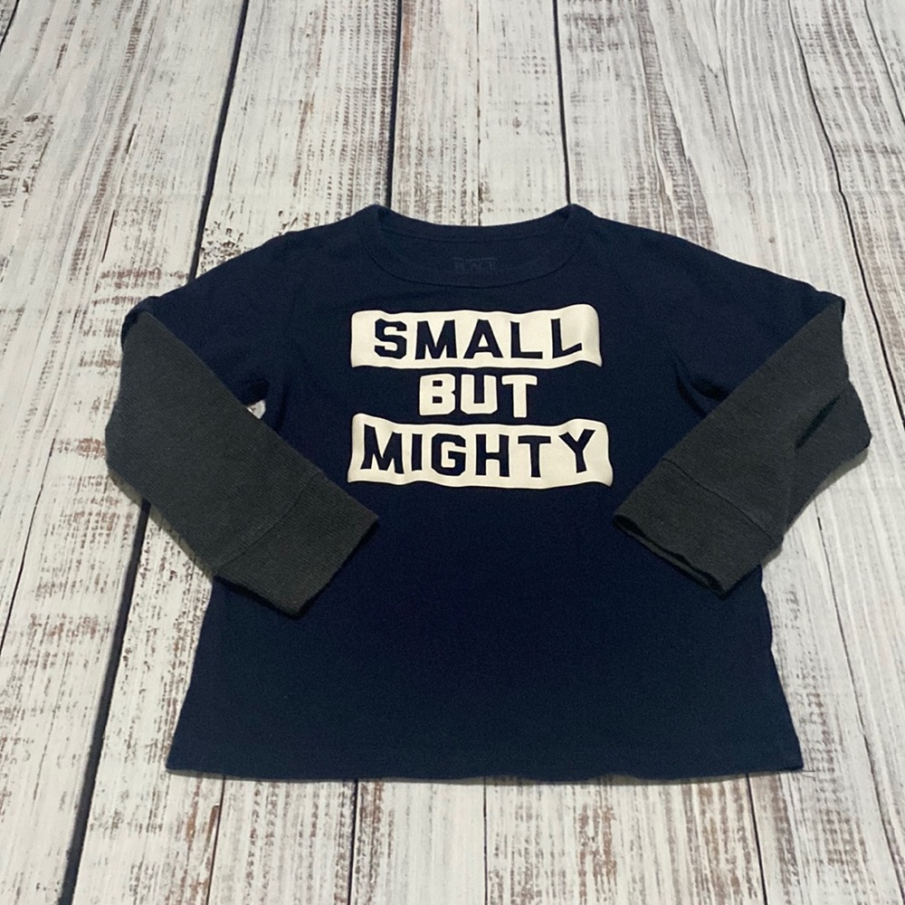 💕2/$20💕 Children’s Place Small But Mighty Mock Layered Tee